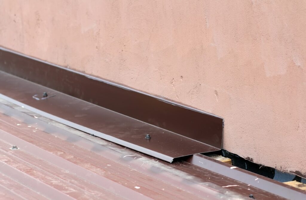 checking of roof flashing in San Antonio