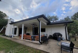 seamless gutters in San Antonio